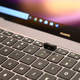 The pop-up webcam doesn’t have the best point of view, but for people who don’t make a lot of video calls, stashing it in the keyboard is a nice and decently secure place for installing a camera.